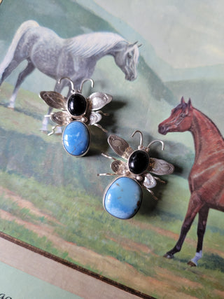 The Cheyenne Bug Pins - Golden Hills & Onyx