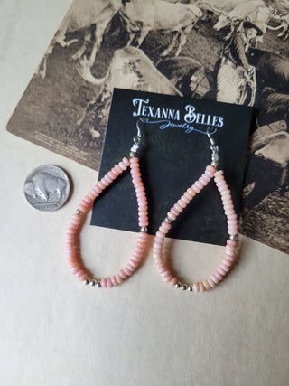 The Faith Hoops - Pink Conch