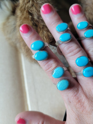 2 Stone Kingman Adjustable Rings