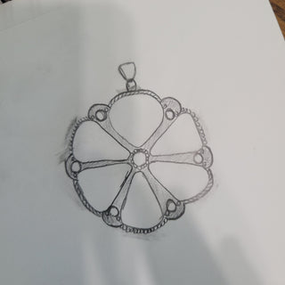 The Lauren Cluster Pendant