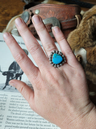 The Copper Sky Ring - Sz 6 - Kingman