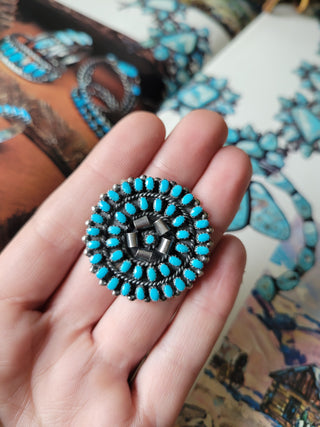 The Lainey Cluster Pin - Vintage  - Kingman