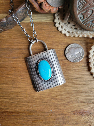 The Daisy Lock Necklace - White Water
