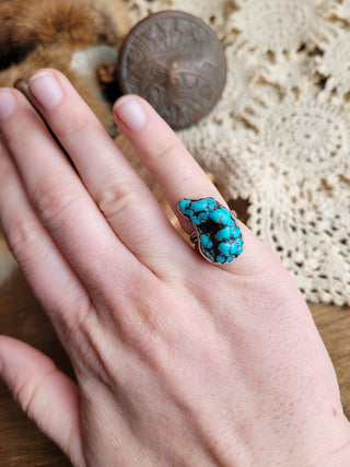 Vintage Nugget Ring -Sz 2.5 - Kingman