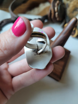 The Coat of Many Colors Cluster Ring - Adjustable - Sonoran & Spiny