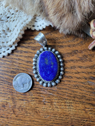 The Denver Pendant - Lapis