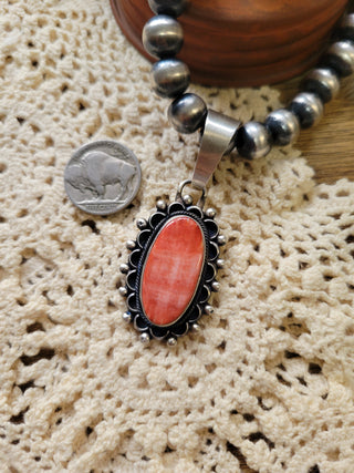 The Liberty Pendant - Red Spiny