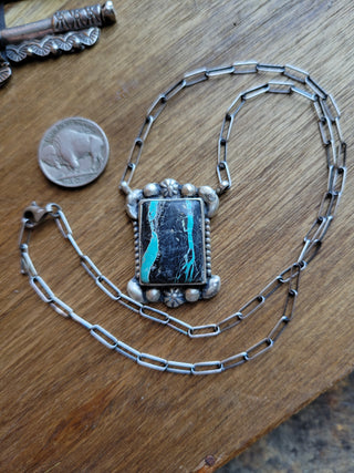 The Andi Bar Necklace - Black Jack