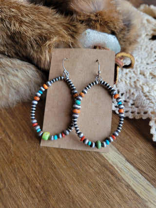 The Denee Pearl Hoops