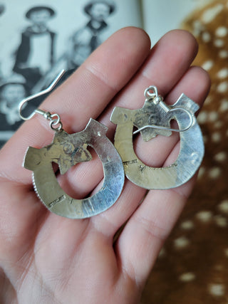 Sheriff Taylor Horseshoe Earrings