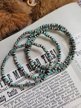 Load image into Gallery viewer, 4mm Heishi Pearl Bracelet