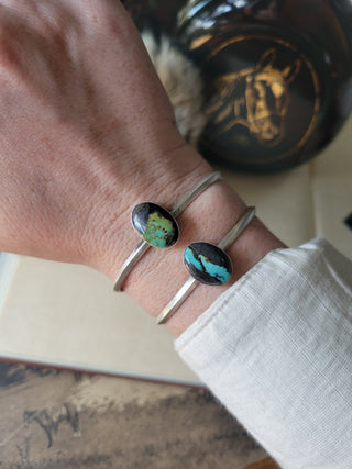 The Tonto Cuffs - Black Jack Turquoise