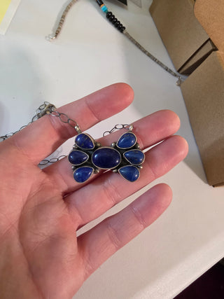 Bridgette - lapis necklace