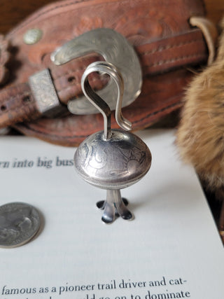 The Lawrence Half Dollar Blossom Pendant
