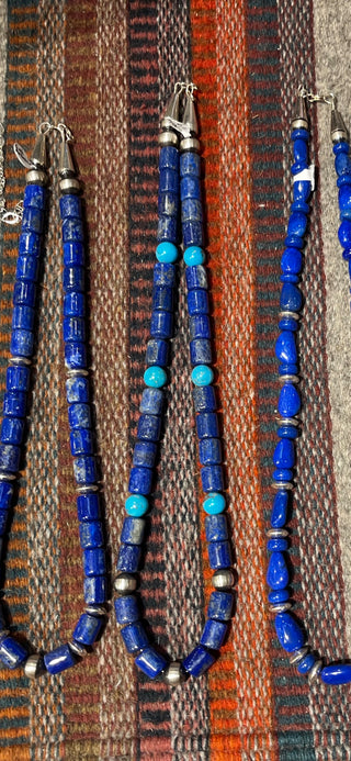 Bridgette - lapis/turq 21"