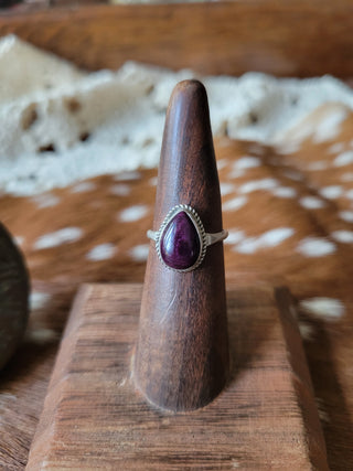 The Langford Ring - Sz 6 - Dark Purple Spiny