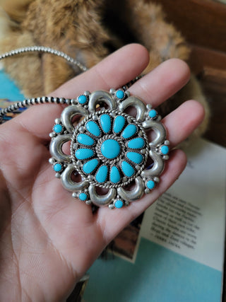 The Lorraine Cluster Pin - Kingman - Vintage