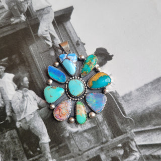 The Lauren Mixed Mine Cluster Pendant