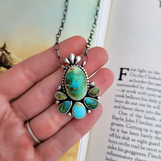 Cailey Sonoran Cluster Necklace