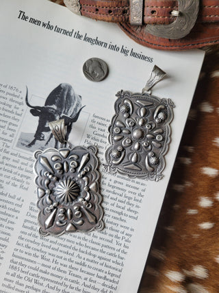 The Desert Bloom Concho Pendant