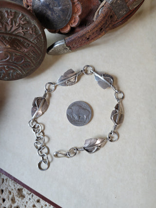 The Charlie Feather Chain Bracelet