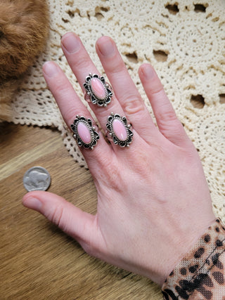 The Livie Ring - Pink Conch