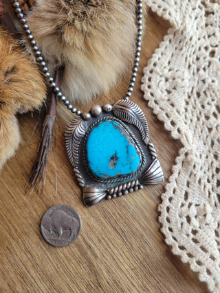 The Gladys Pendant/Pearl Set - Vintage - READ DESCRIPTION