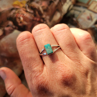 The Bitter Water Bar Ring Sz 7.75