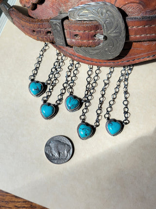 Clancy Heart Necklace - Kingman