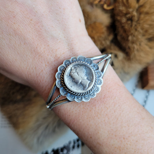 The Saratoga Dime Cuff