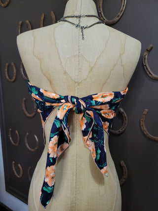 Just Peachy - 36" Silk Wild Rag