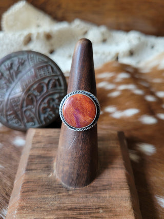 The Merritt Rings - Orange & Red Spiny