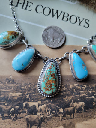 The Everett Mixed Mine Turquoise Necklace