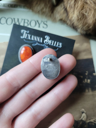 The Carmichael Studs - Orange Spiny Oyster