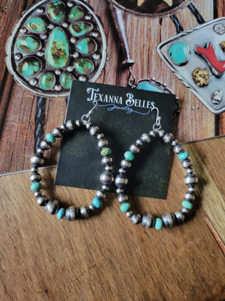 The Tecova Pearl Hoops
