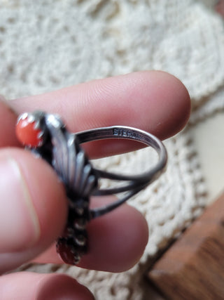 The Carrington Ring - Sz 10 - Coral