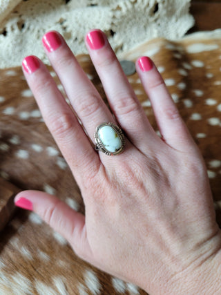 The Kylie Ring - Sz 7 - Palomino