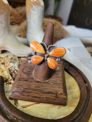 The Gina Butterfly Ring - Spiny