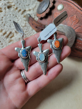 The Martinez Arrowhead Pendants