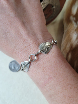 The Charlie Feather Chain Bracelet