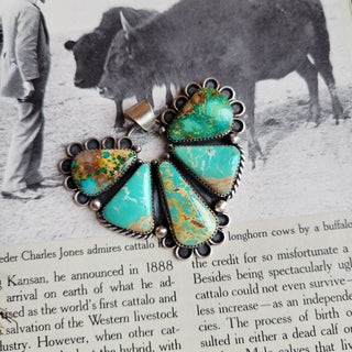 The Lauren Half Cluster Pendant