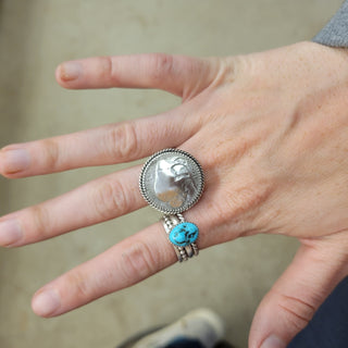 Buffalo Nickel Ring