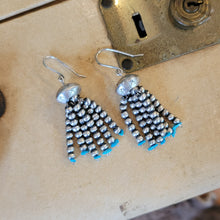 Load image into Gallery viewer, The Matilda Tassels - Navajo Pearls