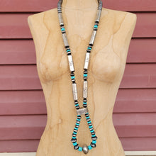 Load image into Gallery viewer, Turquoise &amp; Sterling Jacla Set