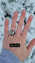 Load image into Gallery viewer, The Gloria Heart Rings - UPDATE