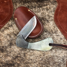 Load image into Gallery viewer, Cow Horn Switchblade #1