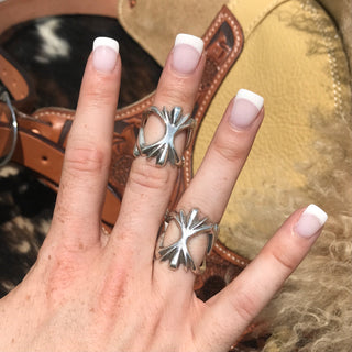 Sterling Saddle Ring